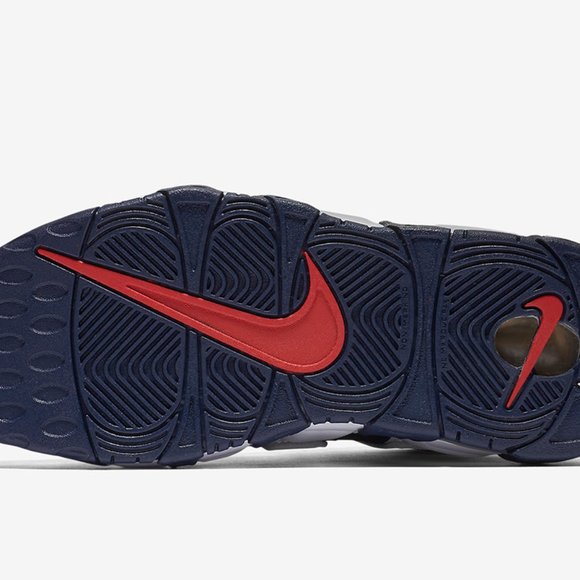 Nike Air More Uptempo Olympic Grade School GS 415082-104 - Picture 6 of 12